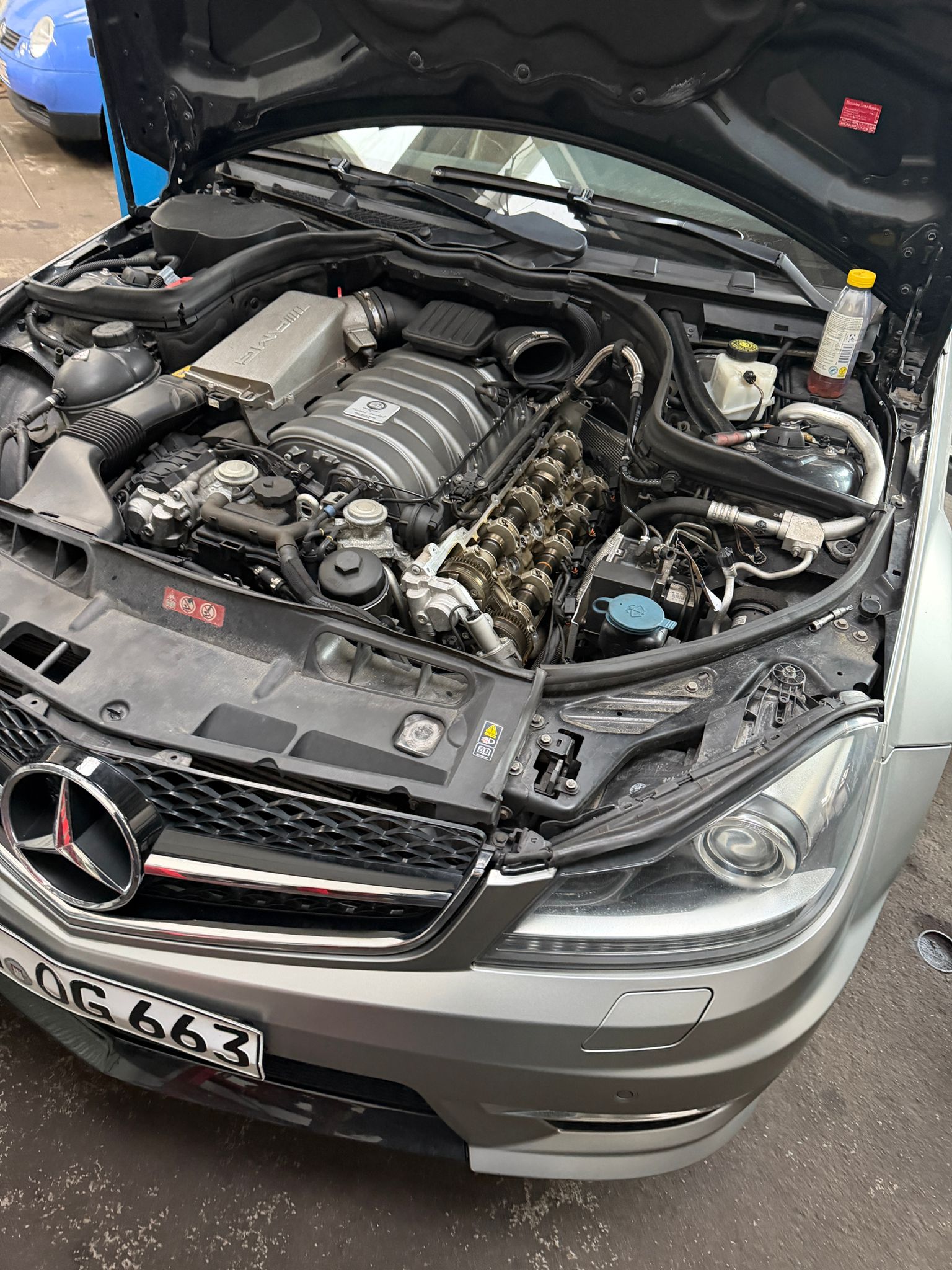 Motor-Inspektion bei Ömer
